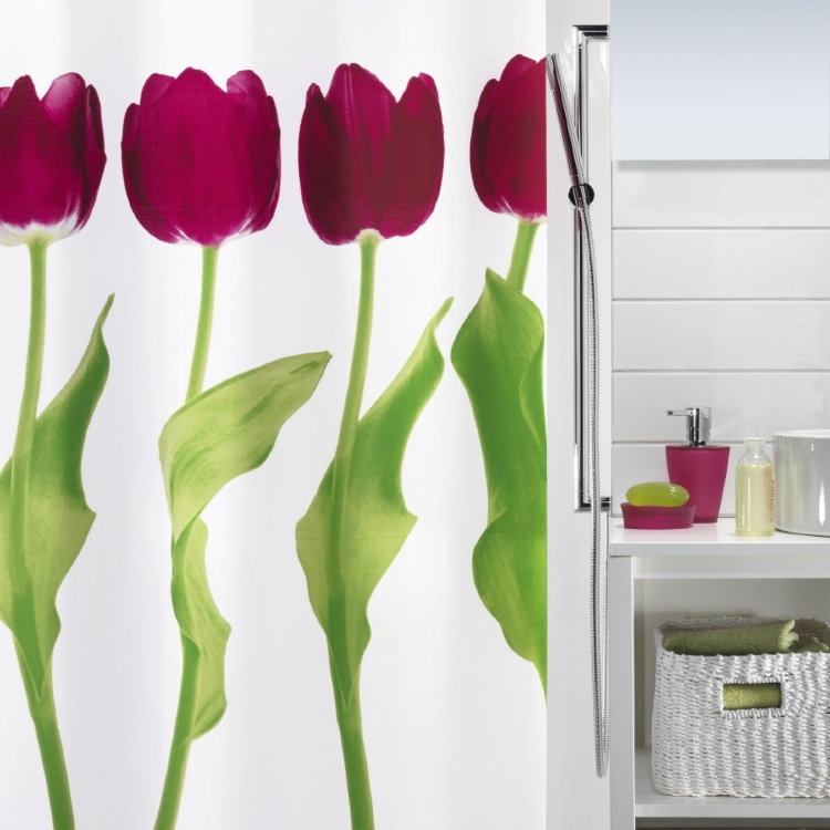 Штора для ванной комнаты Spirella Tulipa